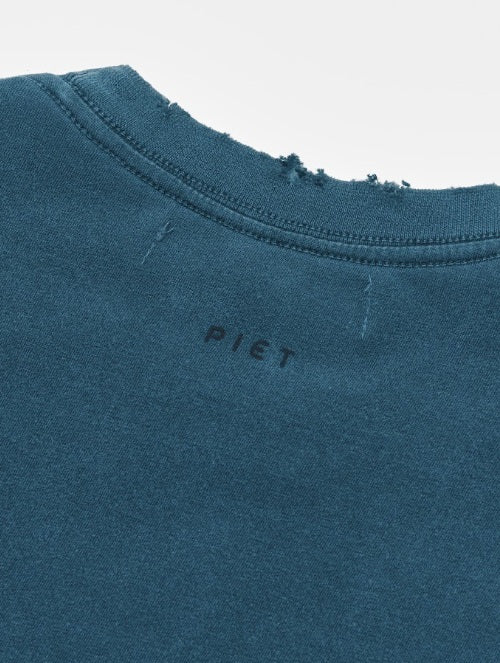 Camiseta PIET Manga Longa - Azul