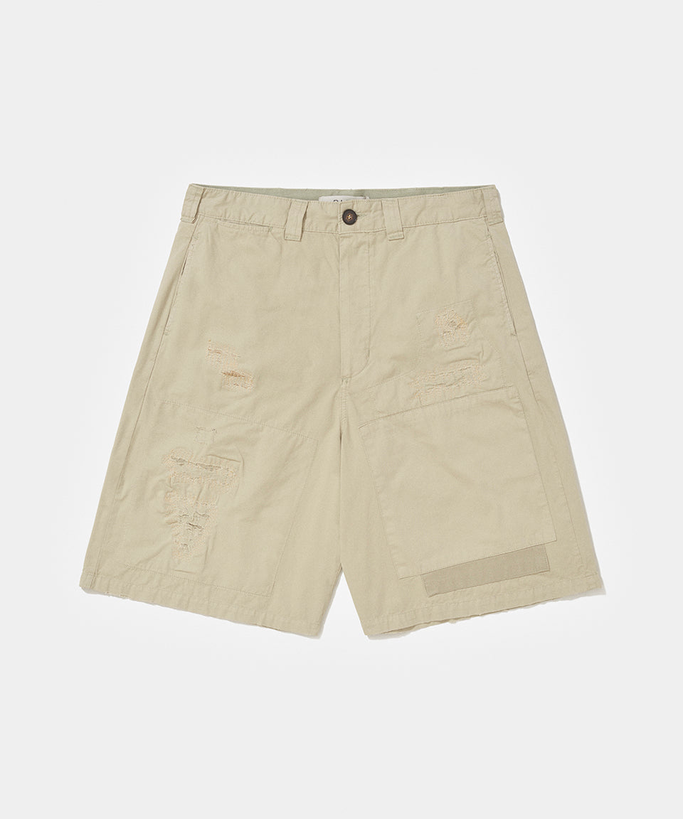 Bermuda Chino Patchwork - Khaki