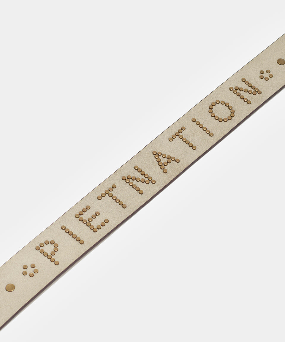Cinto PIET Nation - Creme