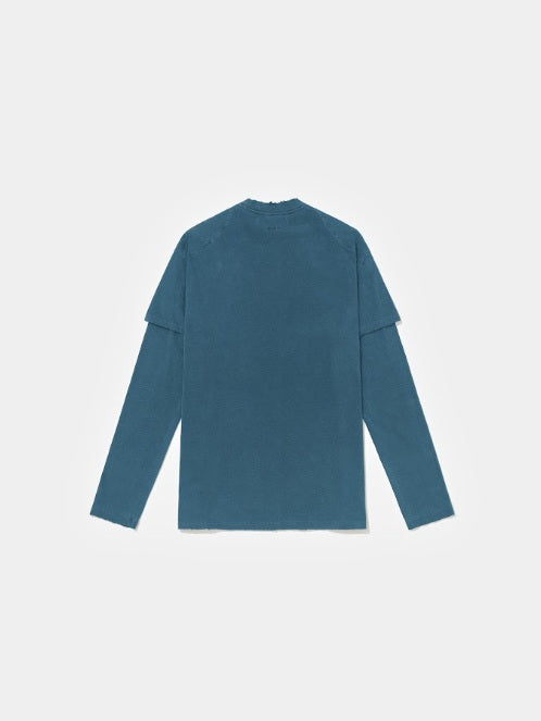 Camiseta PIET Manga Longa - Azul