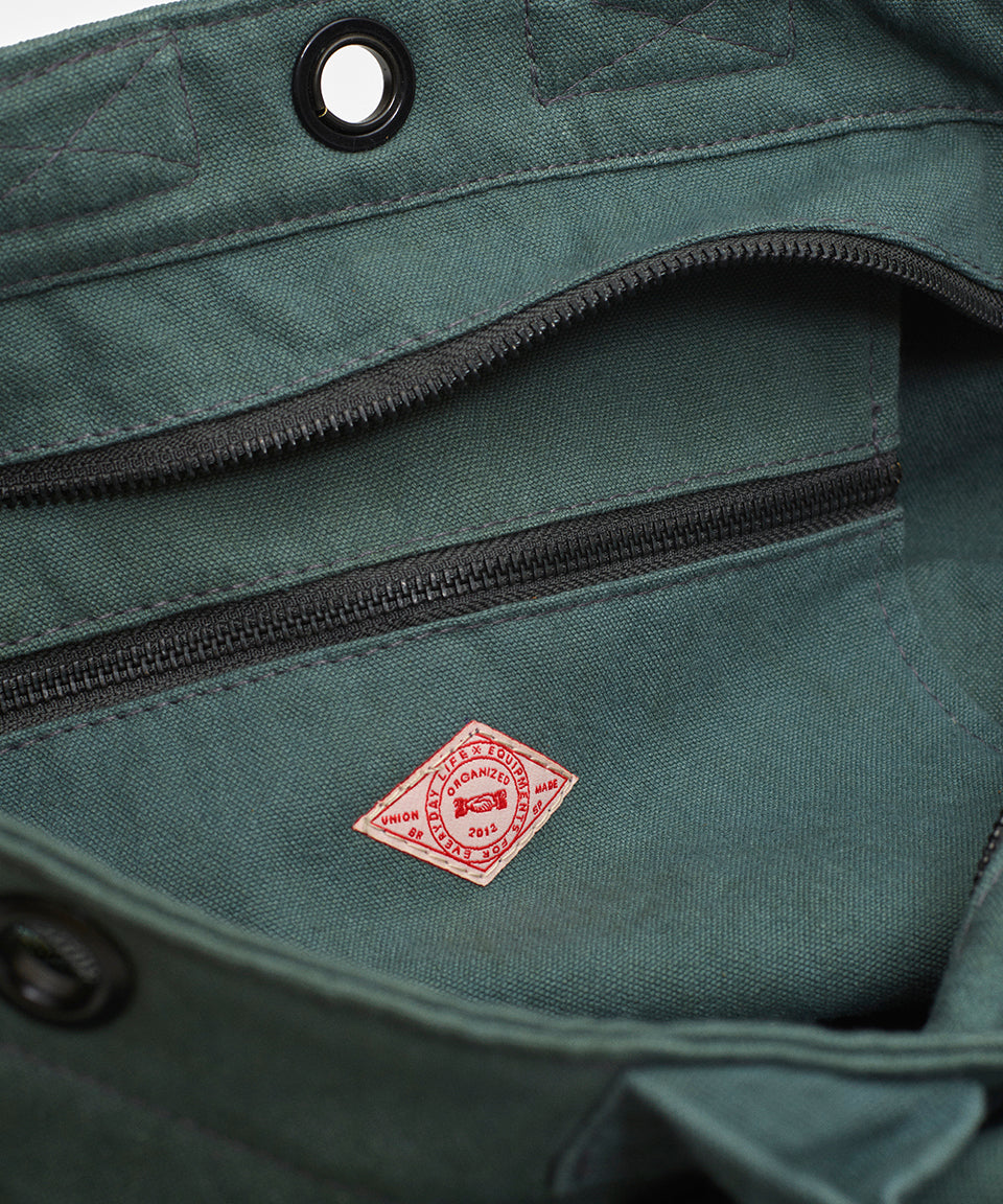 Cargo Canvas Tote Bag - Olive