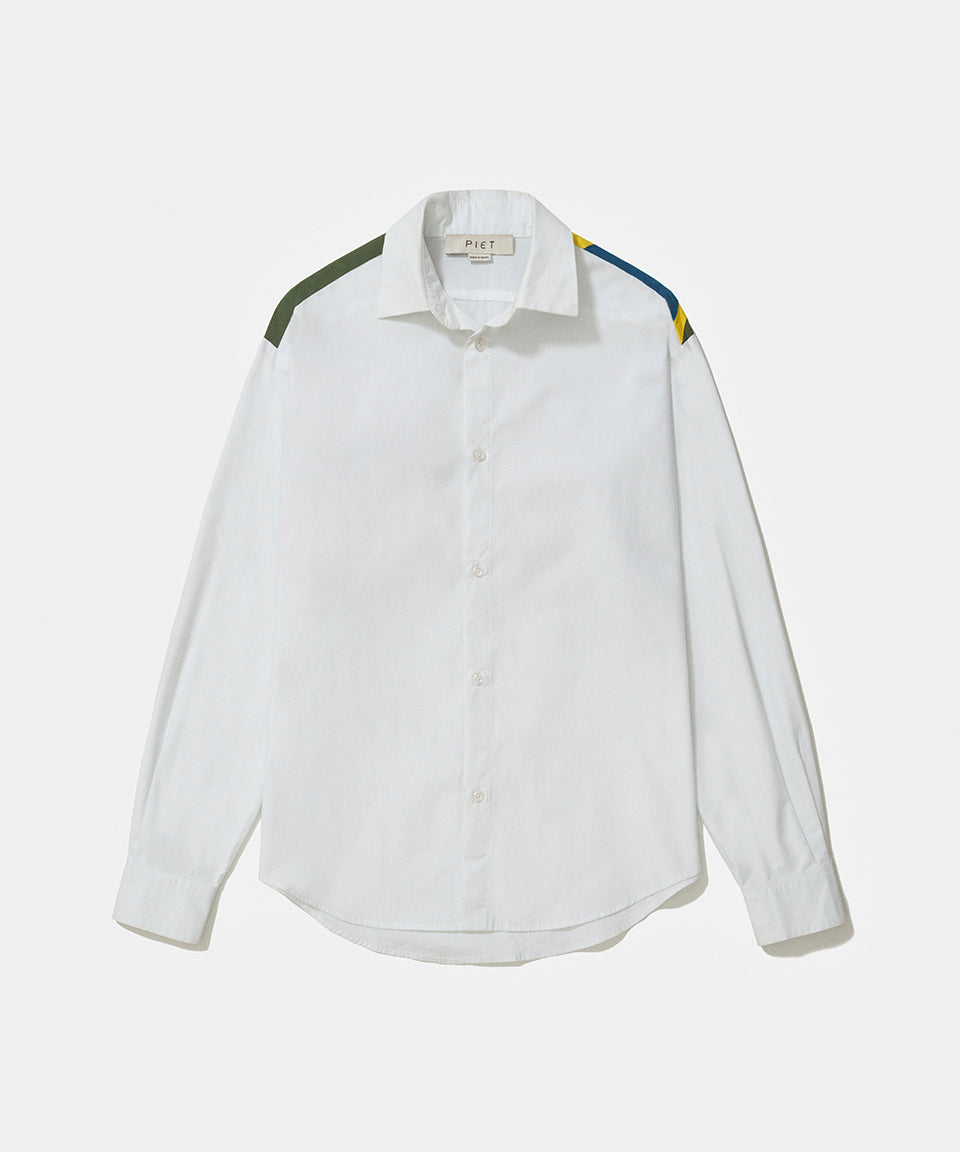 Camisa PIET Patchwork Tricoline