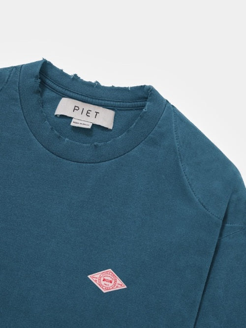 Camiseta PIET Manga Longa - Azul