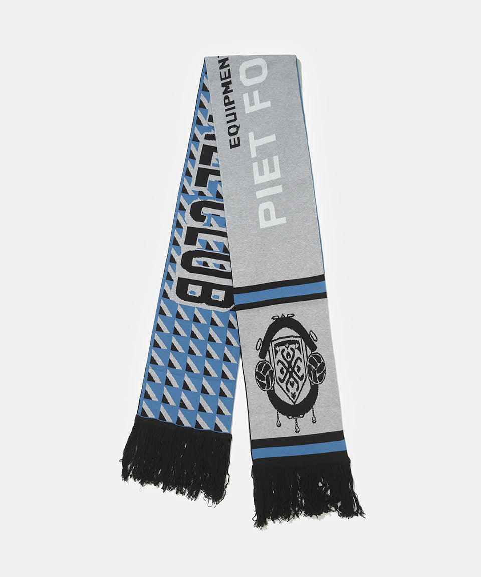 Cachecol de tricô PIET F.C Azul