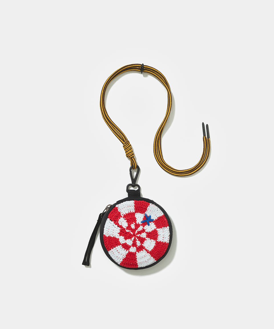 Checkered Coin Bag