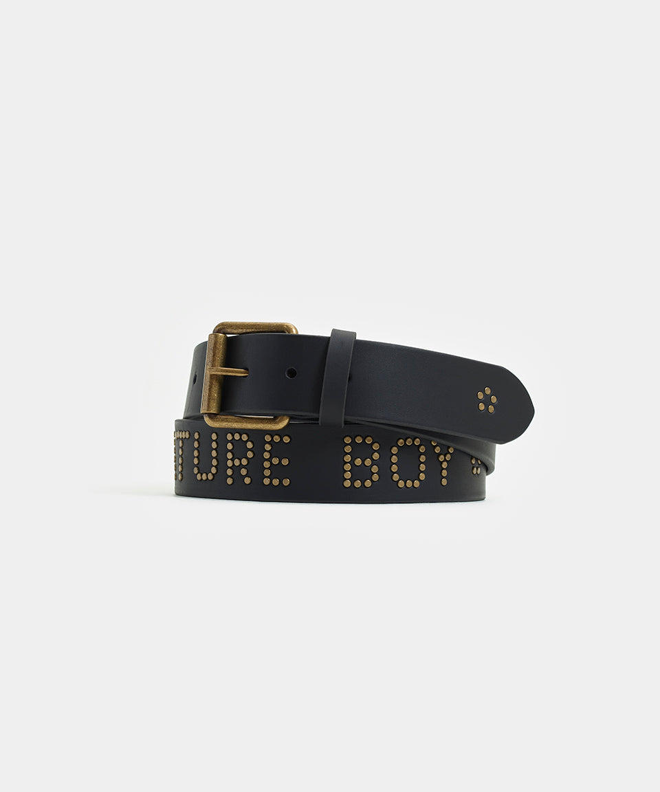Cinto de Couro Nature Boy Preto