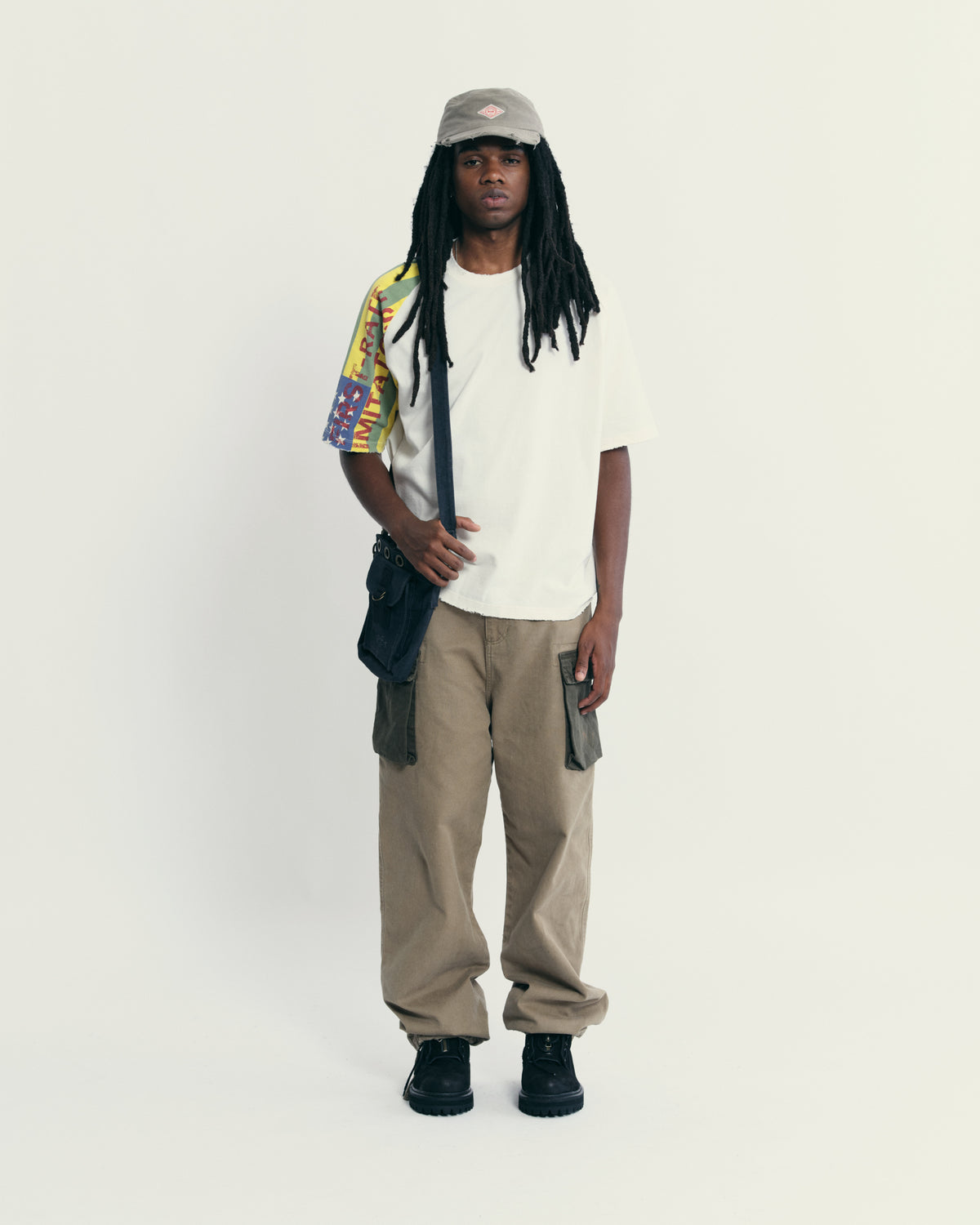 Camiseta PIET First Rate Imitators - Bone White