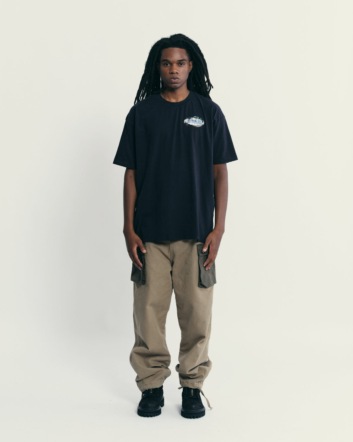 Camiseta Better Life - Vintage Black