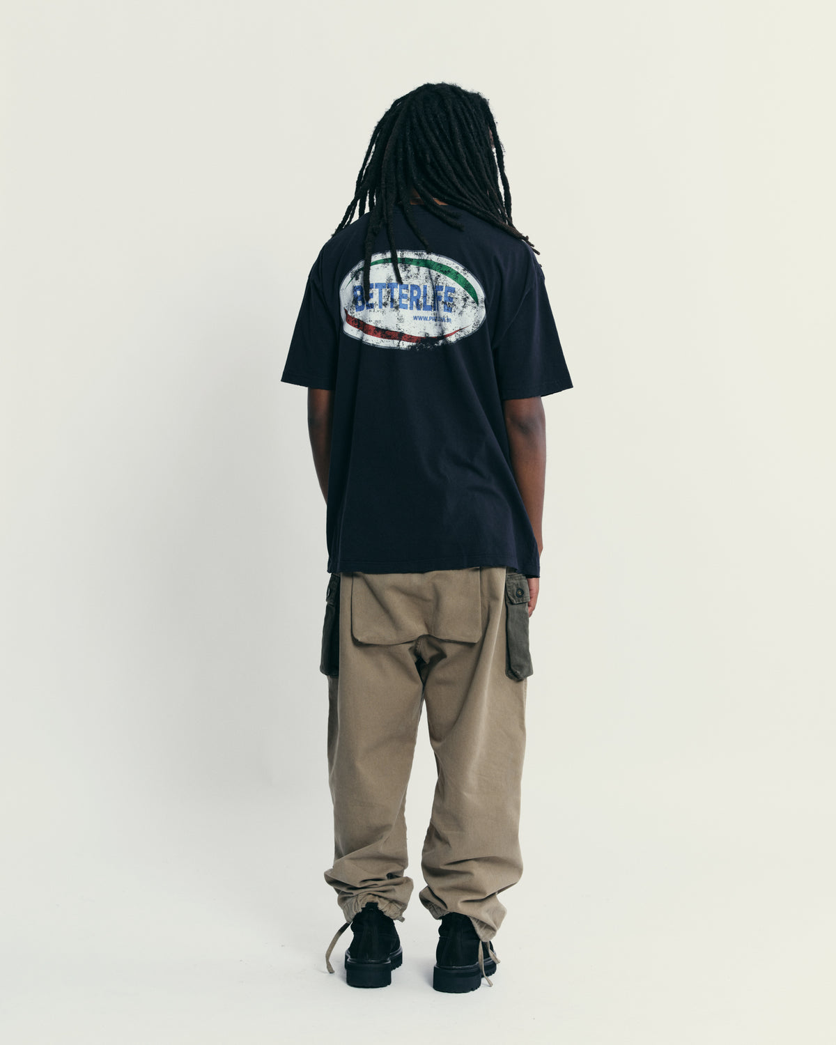 Camiseta Better Life - Vintage Black