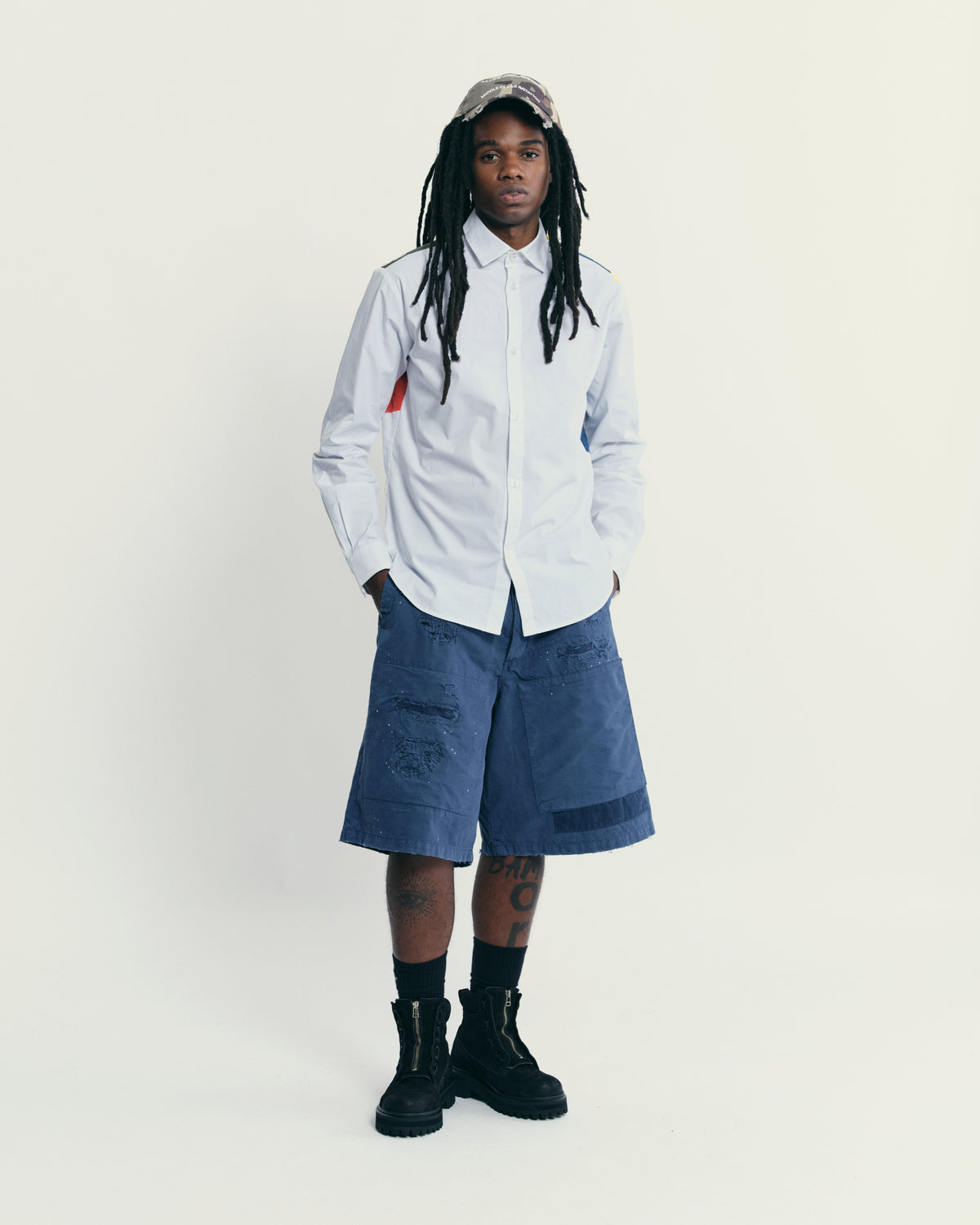 Camisa PIET Patchwork Tricoline