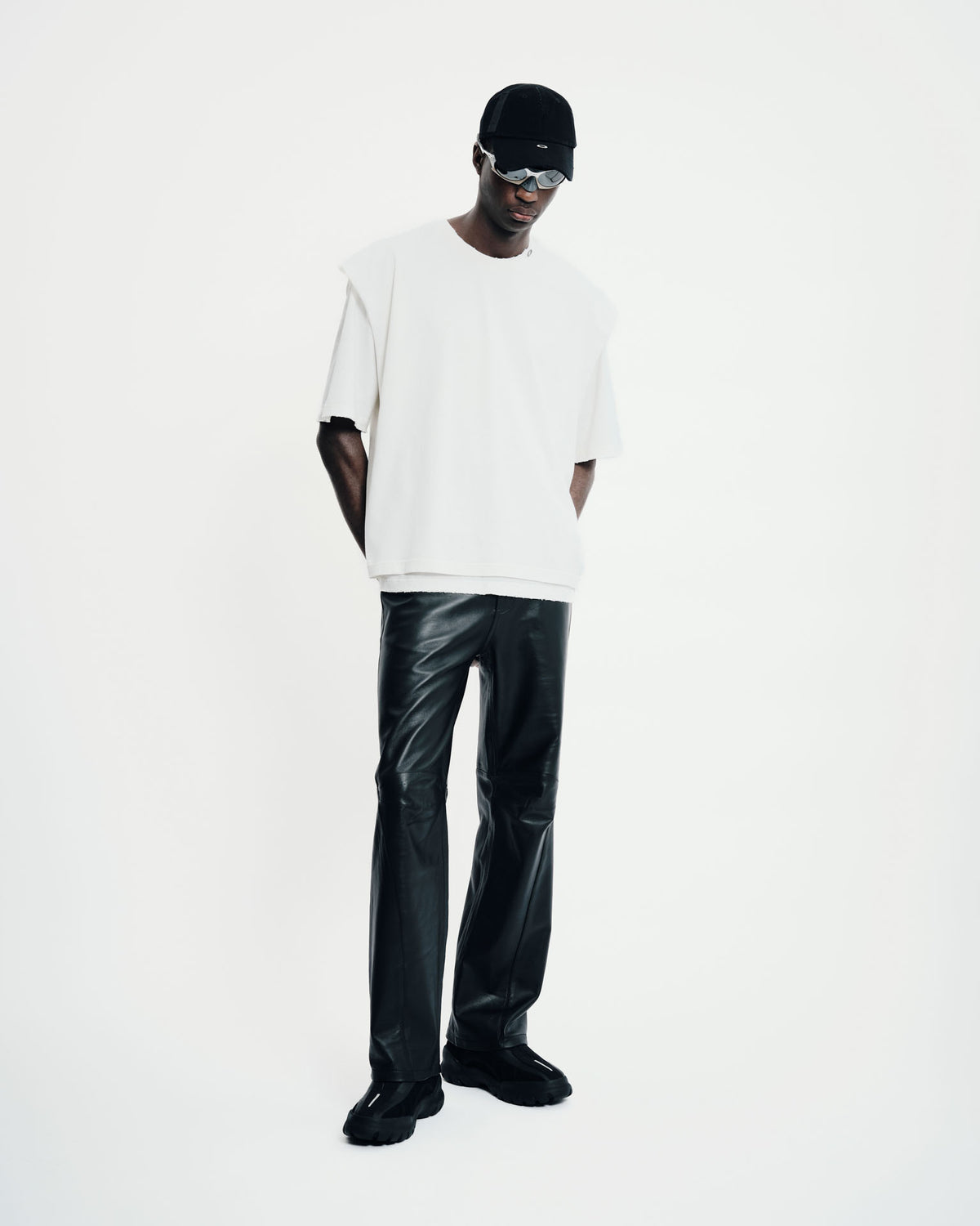 Camiseta Piet + Oakley Layered - Bone White