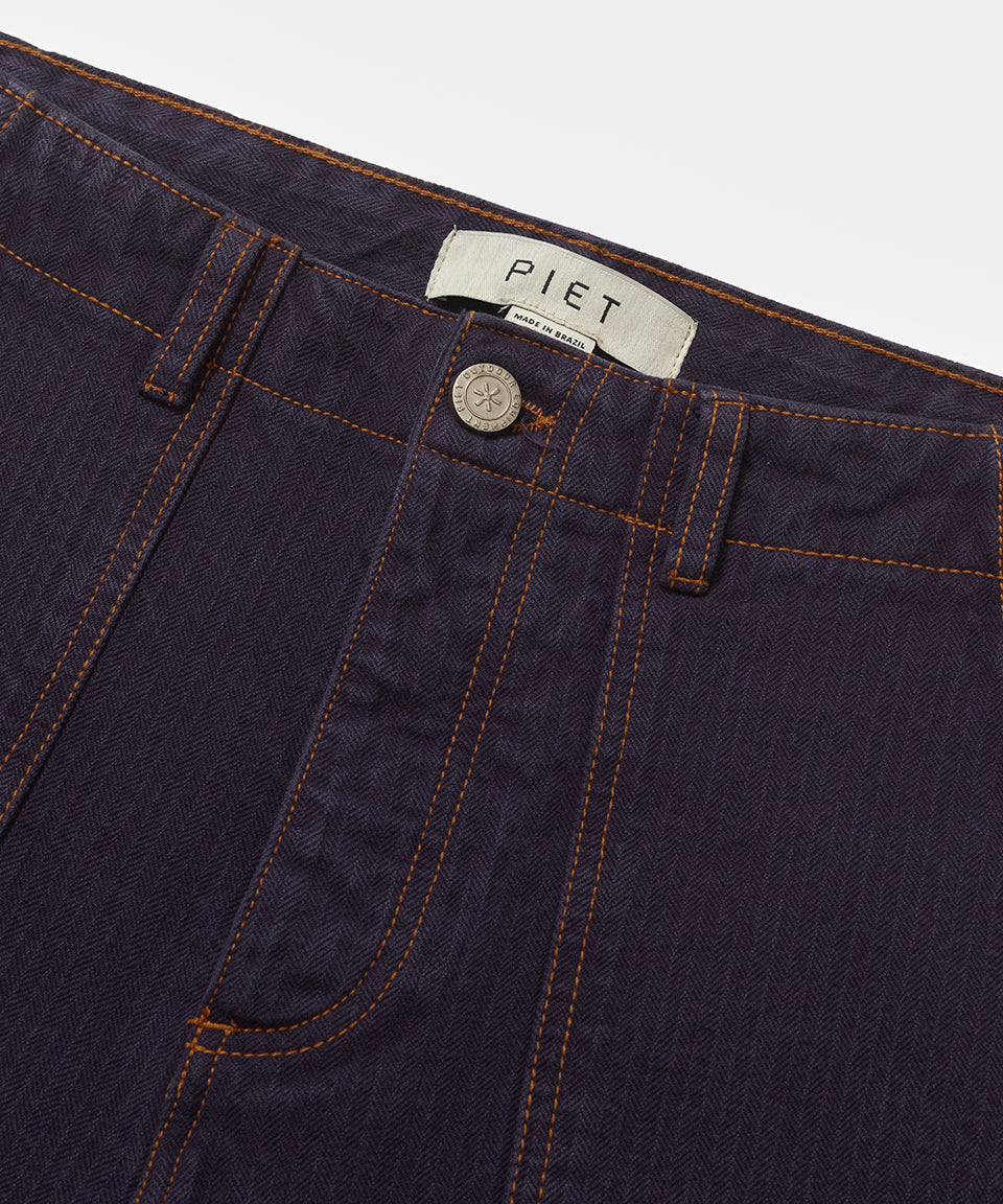 Calça PIET Nation Selveged Denim - Purple