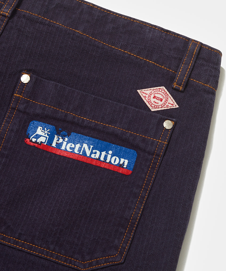 Calça PIET Nation Selveged Denim - Purple
