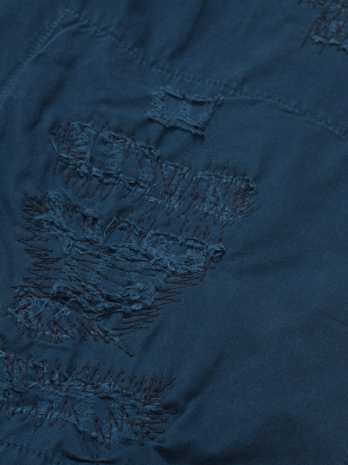 Bermuda Chino Patchwork - Navy