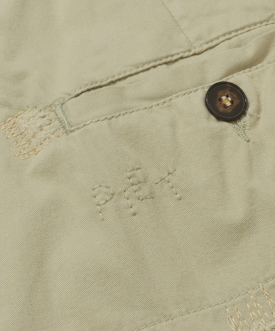 Bermuda Chino Patchwork - Khaki
