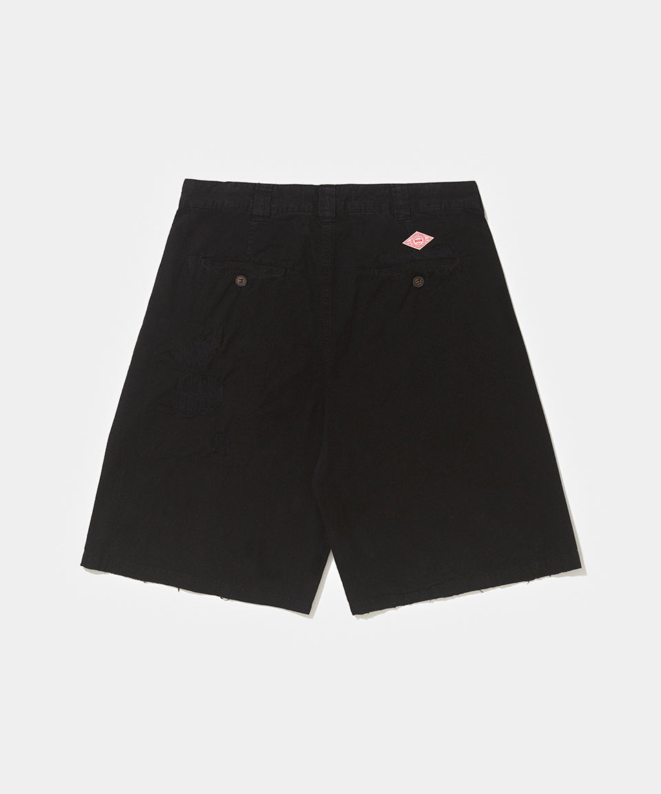 Bermuda Chino Patchwork - Black