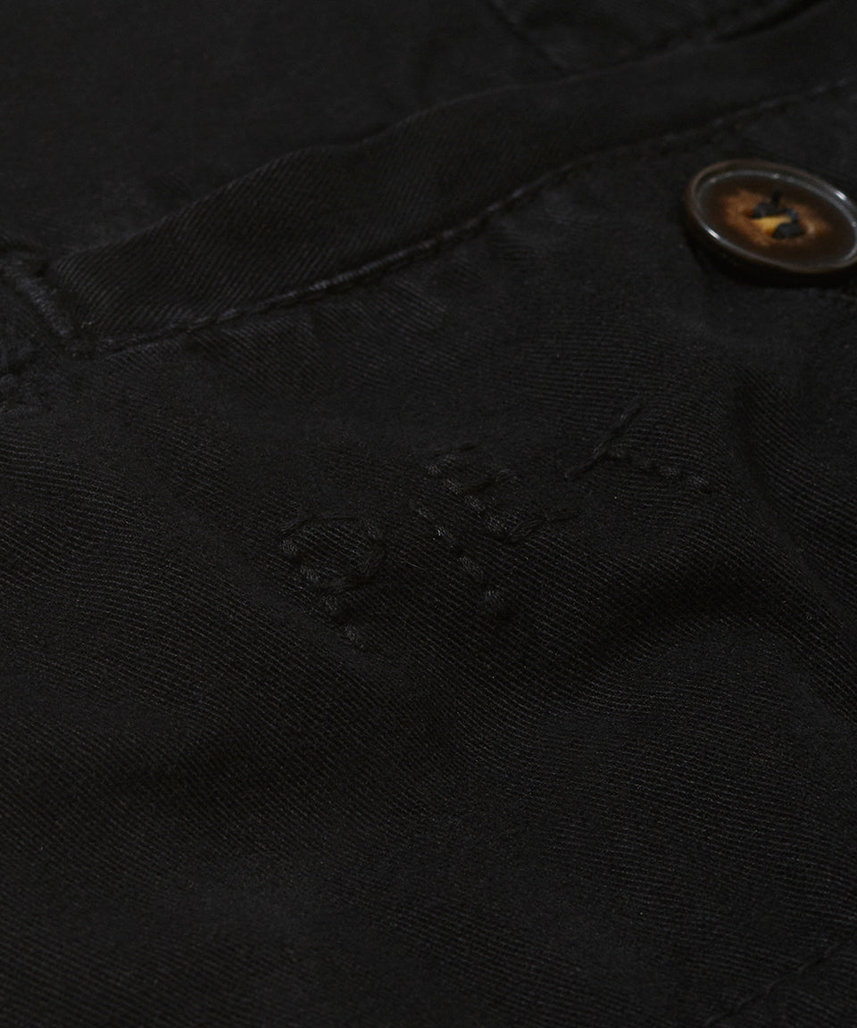 Bermuda Chino Patchwork - Black