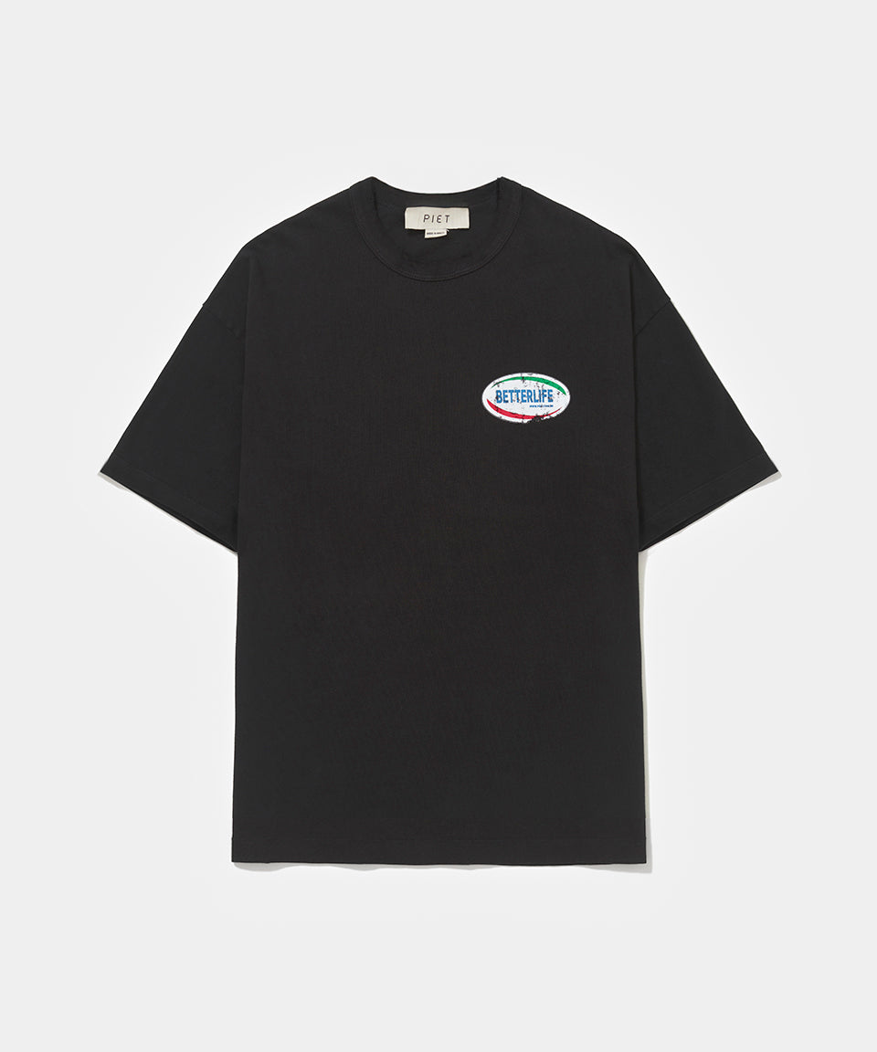 Camiseta Better Life - Vintage Black