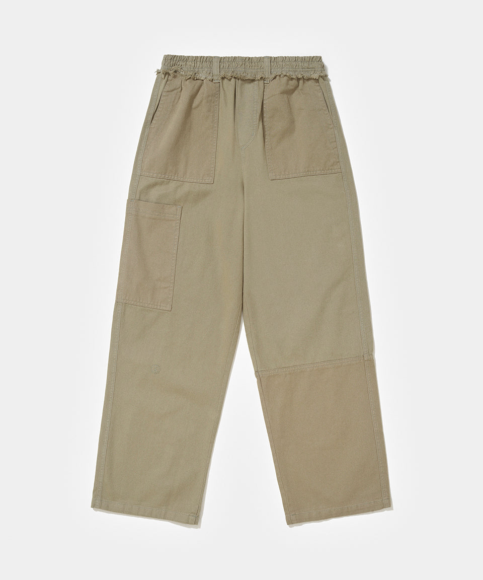 Calça PIET Worker Recortes - Olive