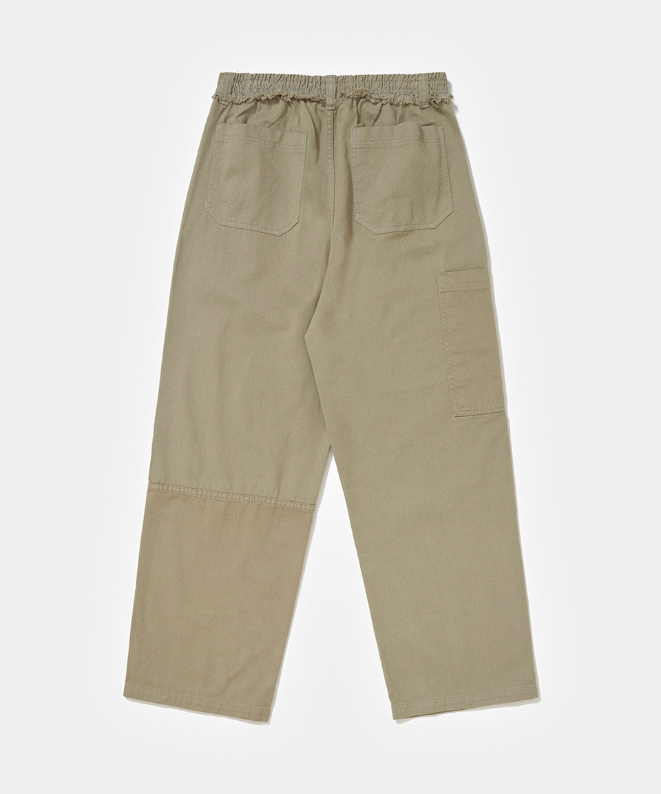 Calça PIET Worker Recortes - Olive