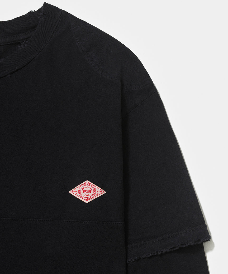 Camiseta PIET Manga Longa - Vintage Black
