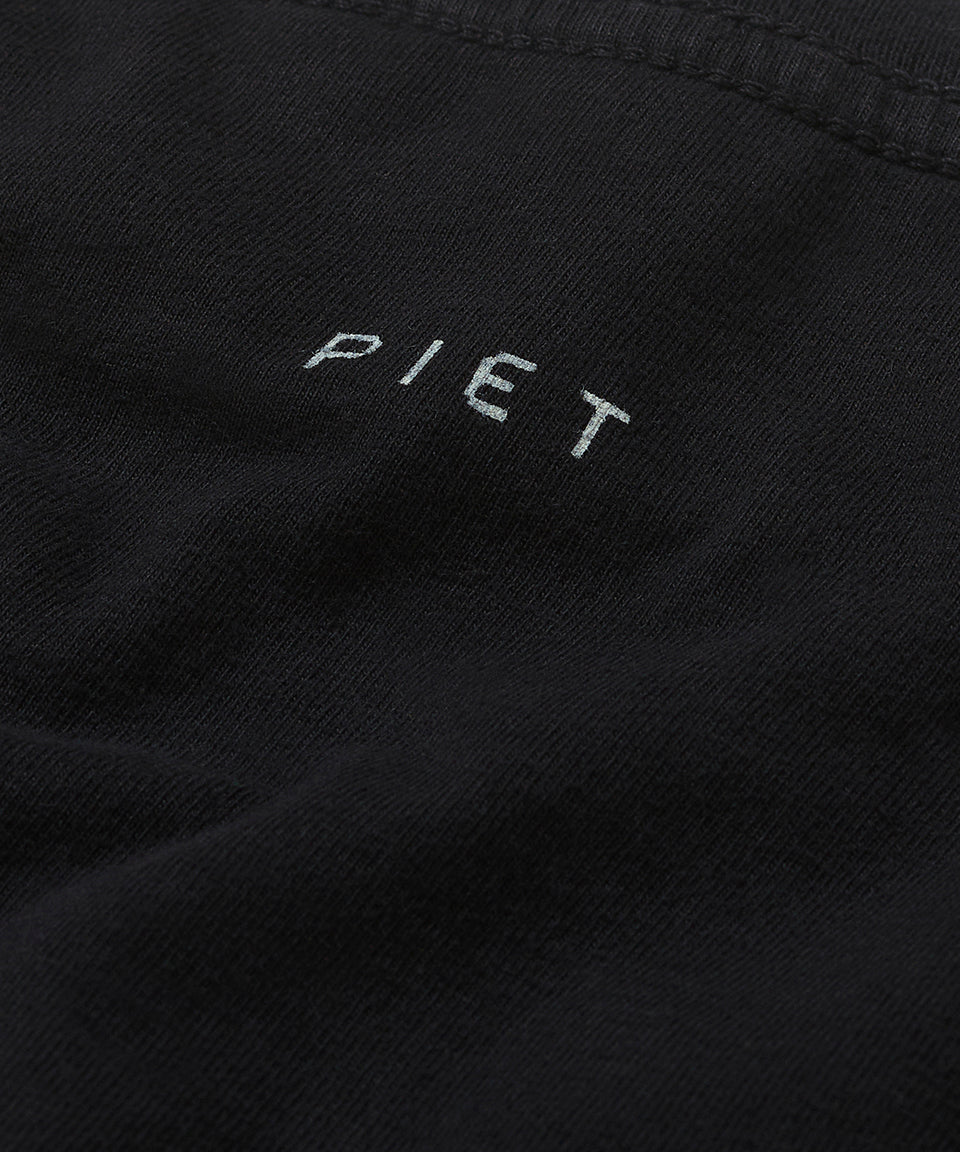 Camiseta PIET Manga Longa - Vintage Black