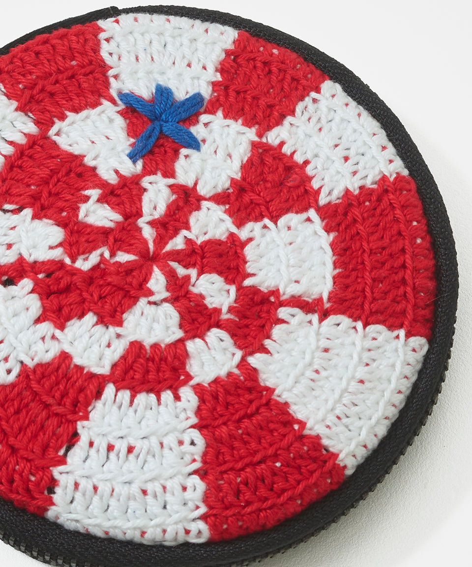 Checkered Coin Bag