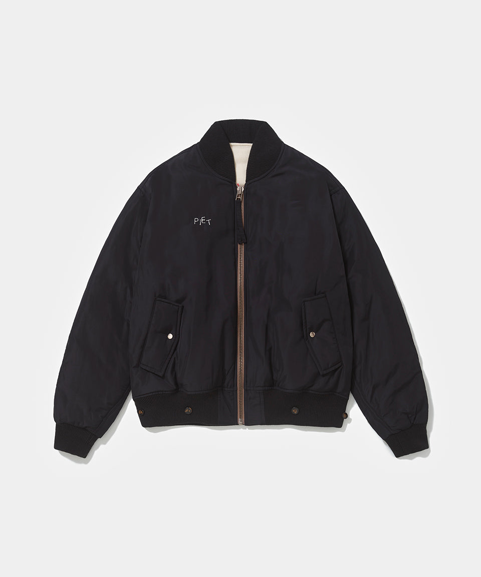 Jaqueta MA-1 Bomber - Preta
