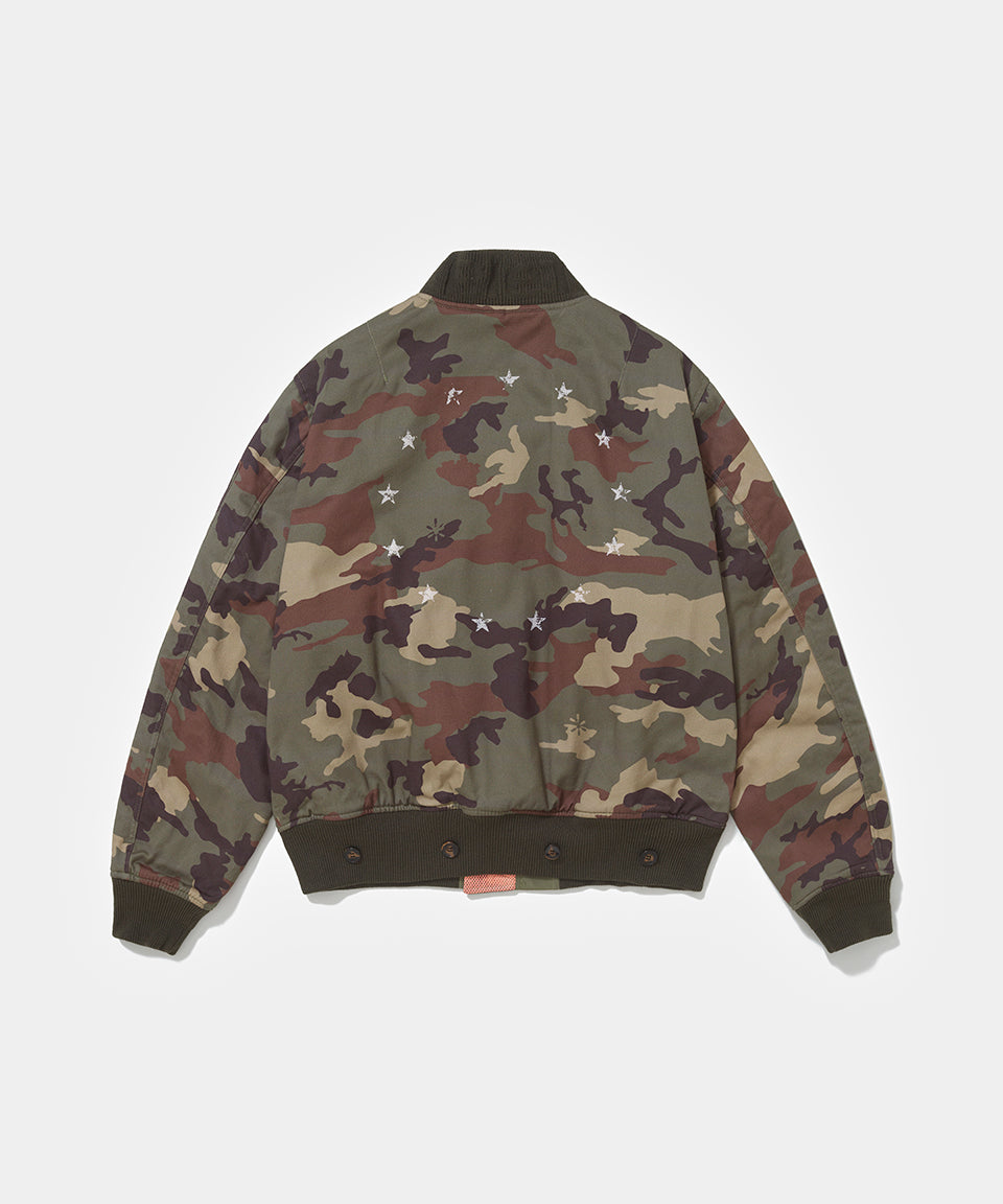 Jaqueta Double Face Camo