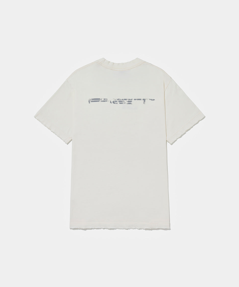 Camiseta Piet + Oakley Caution - Bone White