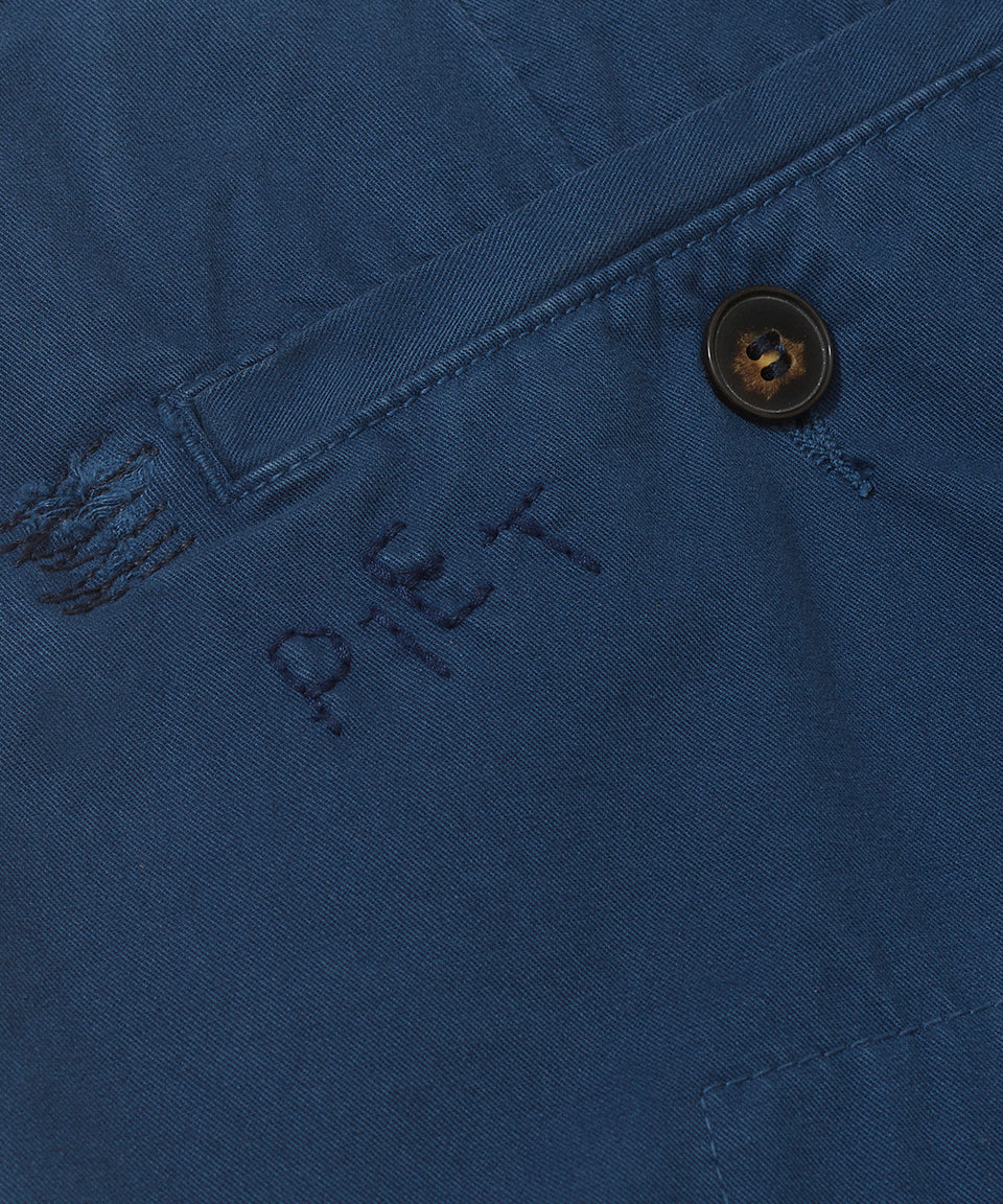 Bermuda Chino Patchwork - Navy