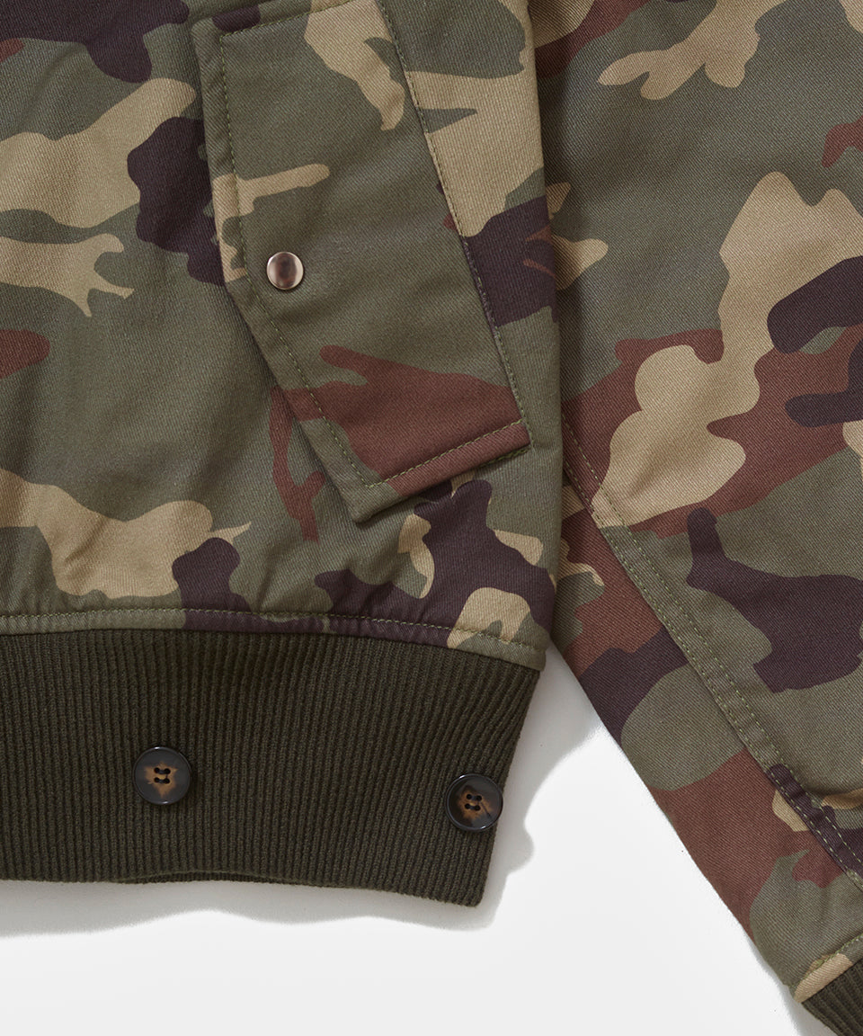 Jaqueta Double Face Camo