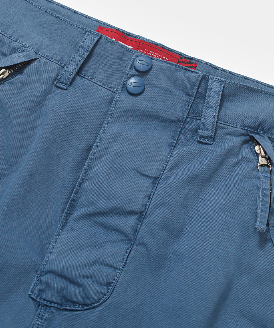 Shorts Oversized Piet + Oakley - Steel Blue