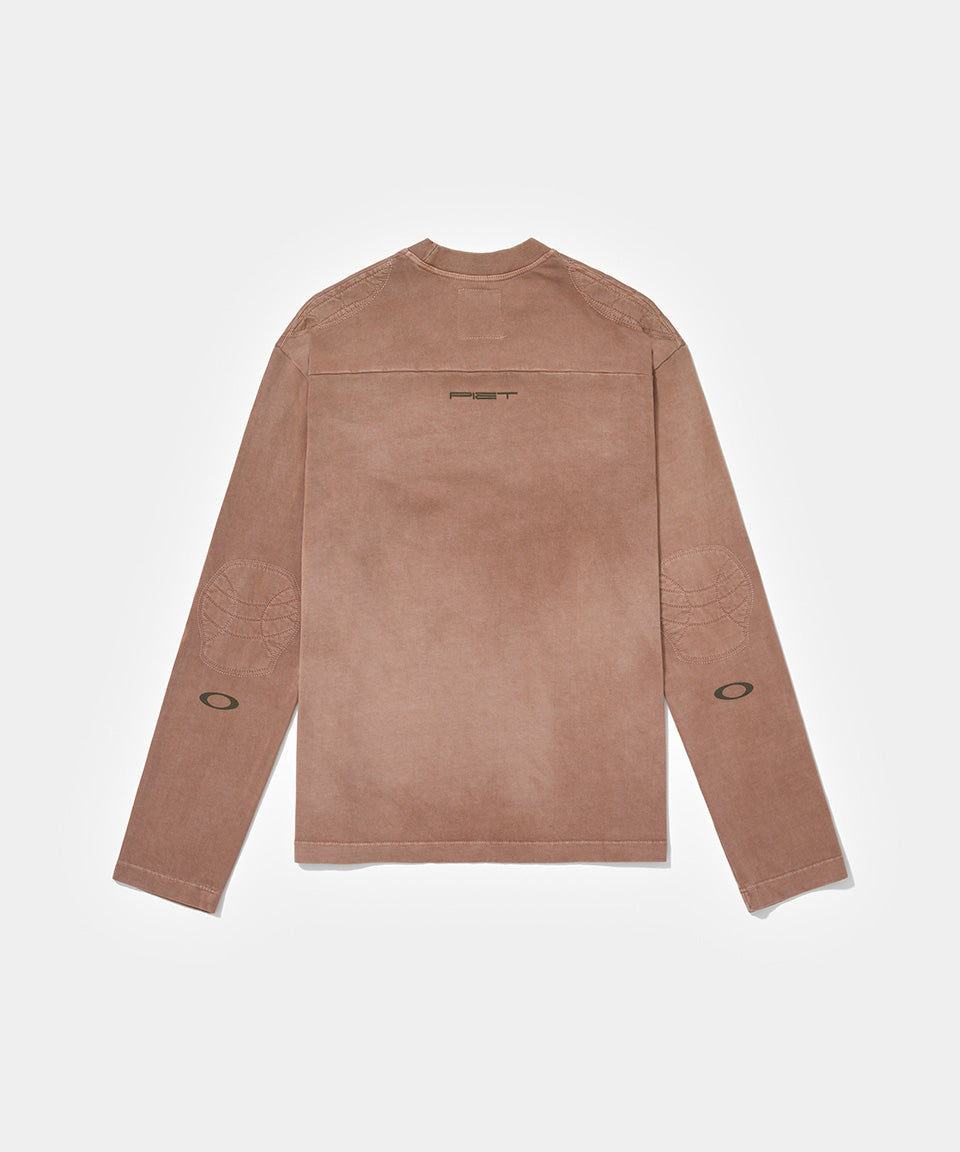 Camiseta Manga Longa Piet + Oakley - Dark Tan