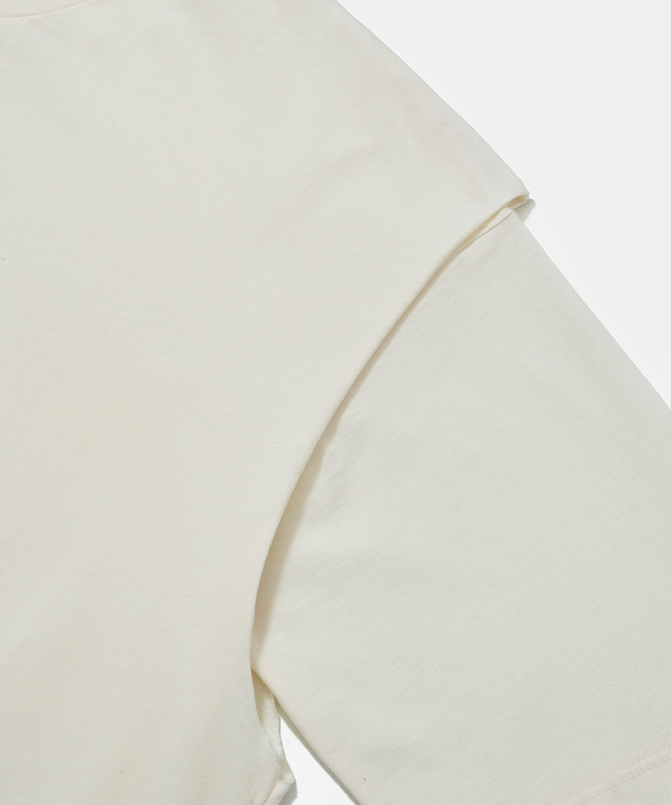 Camiseta Piet + Oakley Layered - Bone White