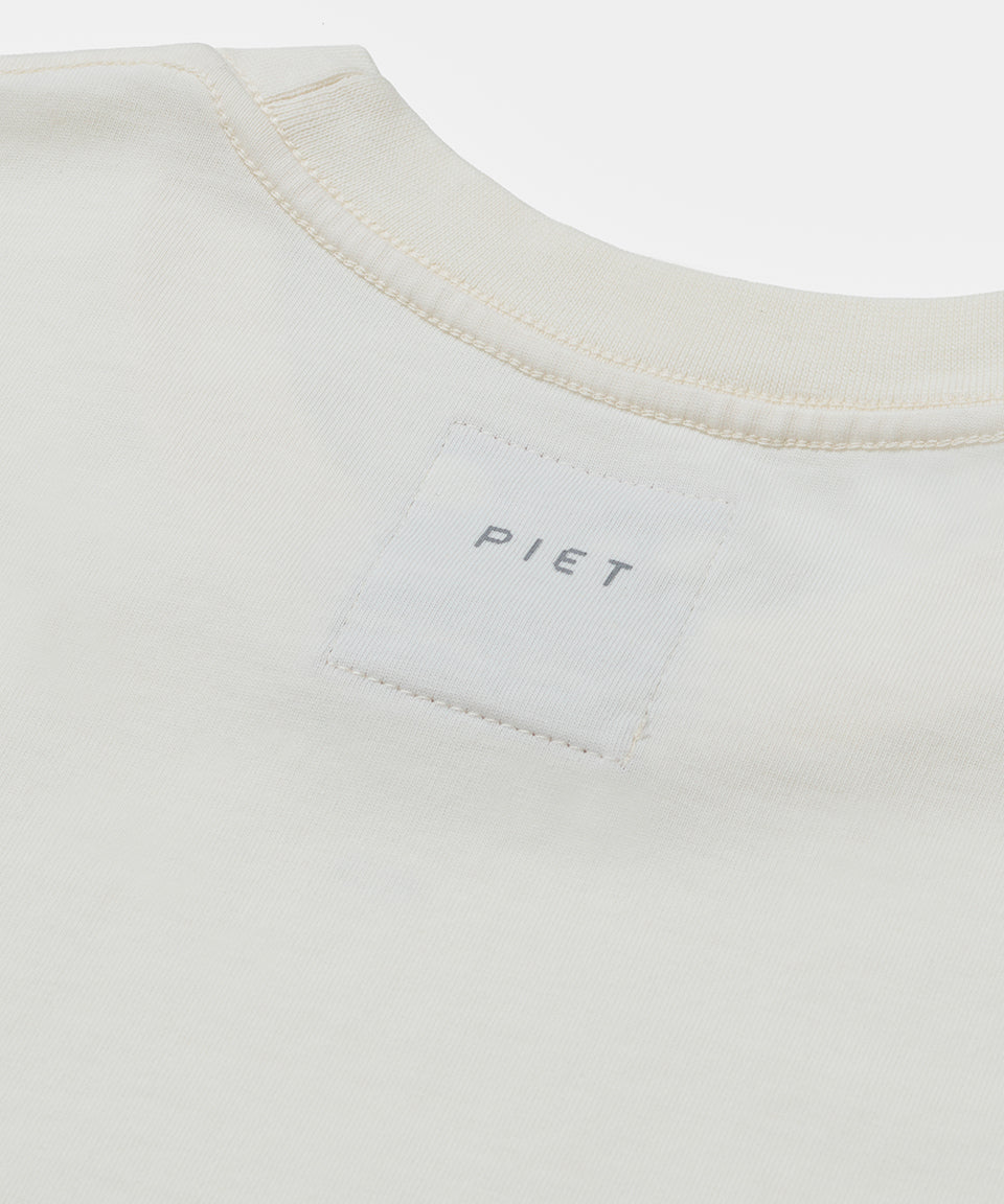 Camiseta Piet + Oakley Nano Logo - Bone White